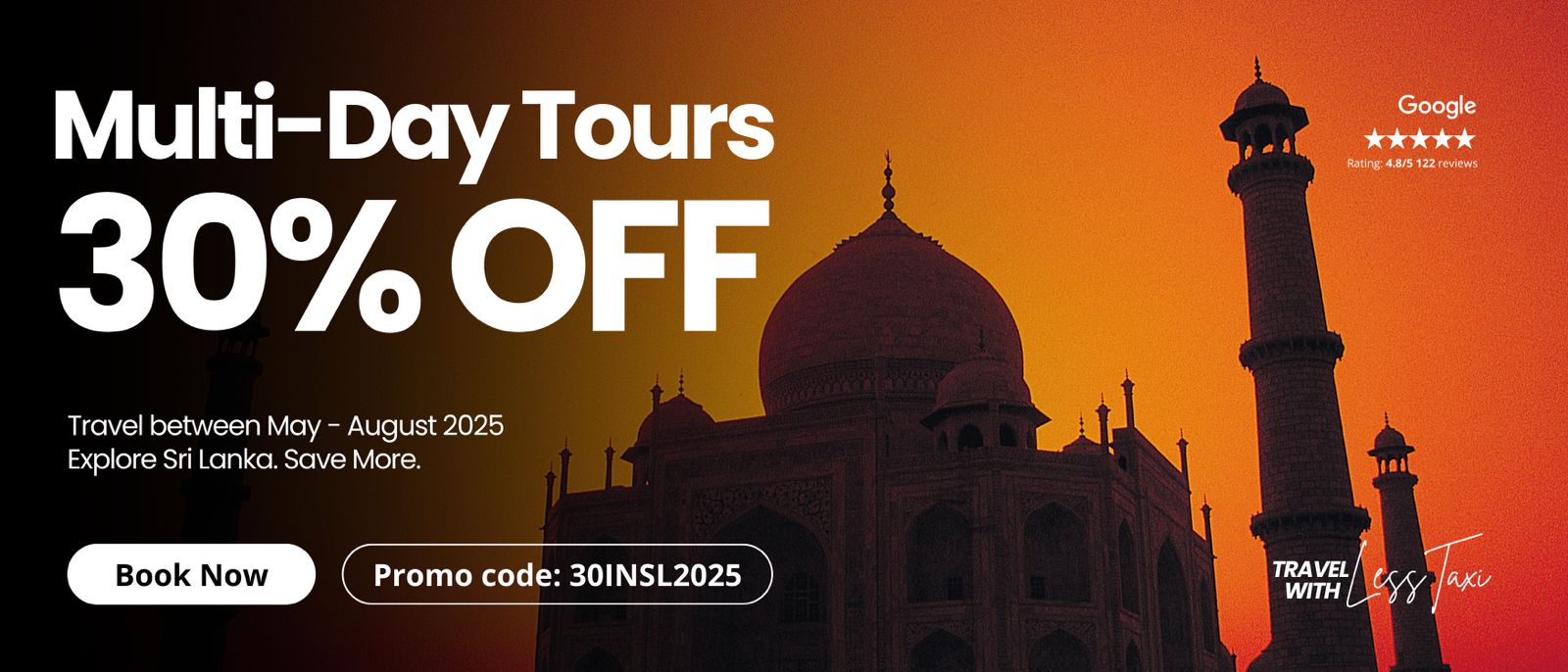 30% Bonus Sri Lanka Tour